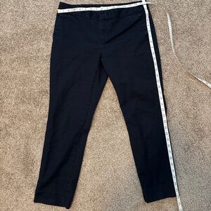 Banana Republic Hampton Fit Navy Khakis